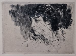 Kreivitär Gabrielle de Rasty tekijältä Giovanni Boldini