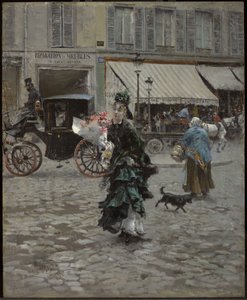 Kadun ylittäminen tekijältä Giovanni Boldini