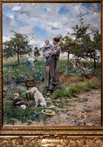 Maaseudulla (Kevät) tekijältä Giovanni Boldini