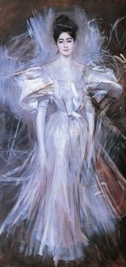 Italia, Ferrara, ilotulitus tekijältä Giovanni Boldini