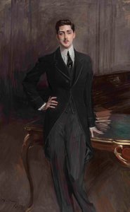 Kreivi Sergei Platonovitš Zubovin muotokuva 1881-1964, 1913. tekijältä Giovanni Boldini