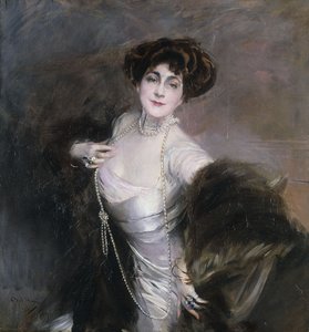 Diaz Albertinin muotokuva, 1909 tekijältä Giovanni Boldini