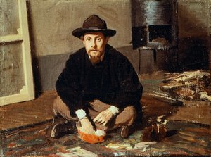 Diego Martellin muotokuva, noin 1865, Giovanni Boldini (1842-1931), öljy kankaalle tekijältä Giovanni Boldini