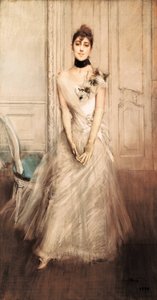 Emiliana Concha de Ossan muotokuva tekijältä Giovanni Boldini