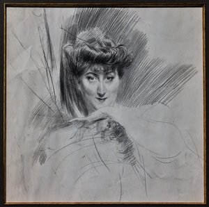 Madame Veil Picardin muotokuva tekijältä Giovanni Boldini
