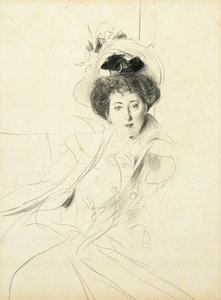 Prinsessa Niscemin tutkimus tekijältä Giovanni Boldini