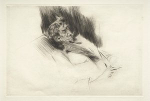 Whistler unessa, 1897. tekijältä Giovanni Boldini