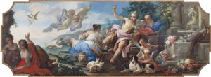 Ariadne Naxoksen saarella eli syksyn allegoria tekijältä Giovanni Camillo Sagrestani