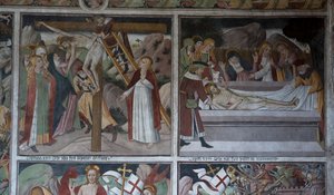 Kohtauksia Kristuksen kärsimyksestä, n. 1492 (fresko) tekijältä Giovanni Canavesio