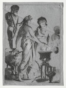 Uhri, c. 1775-1776. tekijältä Giovanni David