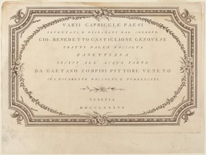Frontespiisi tekijältä Giovanni De Pian