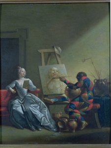 Harlekiinimaalari, n. 1742