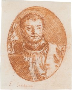 Pyhä Kajetan tekijältä Giovanni Domenico Tiepolo