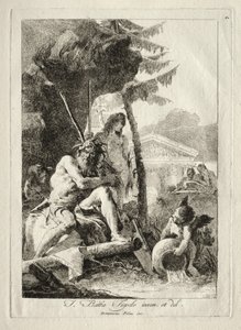 Joen hahmot. tekijältä Giovanni Domenico Tiepolo