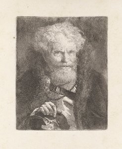Vanha mies kypärällä, Raccolta di Testestä (Pääkokoelma) tekijältä Giovanni Domenico Tiepolo
