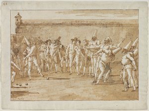 Kulhojen peli tekijältä Giovanni Domenico Tiepolo