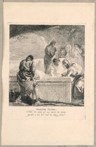 Via crucis - Station XIV, The Tombment tekijältä Giovanni Domenico Tiepolo