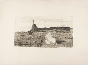Pyhä lehmä tekijältä Giovanni Fattori