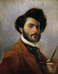 Italia, Firenze, Omakuva 29-vuotiaana tekijältä Giovanni Fattori