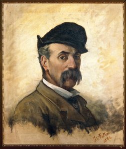 Italia, Firenze, Omakuva 59-vuotiaana tekijältä Giovanni Fattori