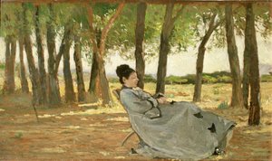 Signora Martellin muotokuva tekijältä Giovanni Fattori