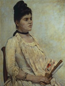 Muotokuva tytärpuoli Giulia Marinellista tekijältä Giovanni Fattori