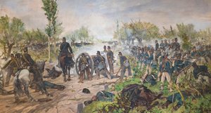 Custozan taistelu tekijältä Giovanni Fattori