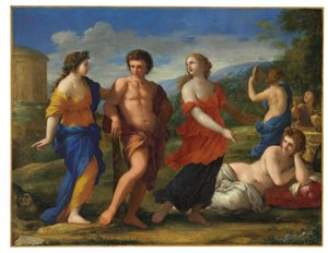 The Choice of Hercules (öljy kankaalle)
