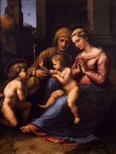 Jumalallisen rakkauden Our Lady, kirjoittanut Giovan Francesco Penni, joka tunnetaan nimellä Fattore (noin 1488-1528)