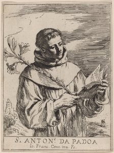Sant Antoni de Paduafinnish tekijältä Giovanni Francesco Barbieri, called Guercino