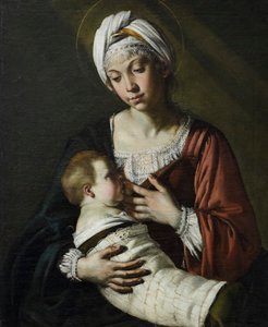 Madonna col bambino, joka tunnetaan myös nimellä Madonna del latte.