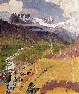 Syksyinen maisema; Herbstlandschaft, 1903