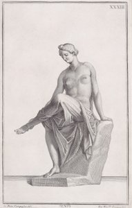 Venuksen patsas, 1734. tekijältä Giovanni Girolamo Frezza