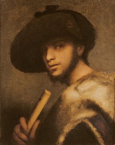 Piper (öljy kankaalle) tekijältä Giovanni Girolamo Savoldo