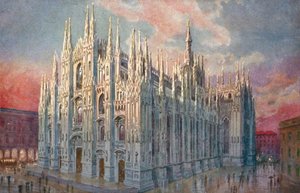 Milano / Milano: Duomo (värilitra)