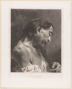 Apostoli Simon Sanctus Simeon (otsikko esineessä) Apostelen (sarjan nimi) tekijältä Giovanni Marco Pitteri