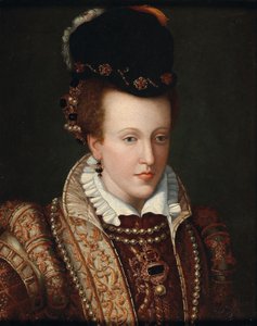 Muotokuva Joanna Itävallasta 1547-1578, Toscanan suurherttuatar, n. 1570.