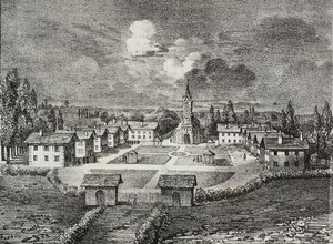 Mettray Agricultural Colony, Tours, Ranska, osoitteesta "Poliorama Pittoresco", n. 44, 10. kesäkuuta tekijältä Giovanni Mariani