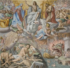 Viimeinen tuomio, yksityiskohta, 1614