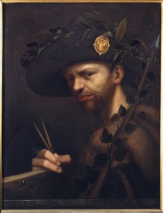 Omakuva Accademia della Valle di Blenion apottina tekijältä Giovanni Paolo Lomazzo