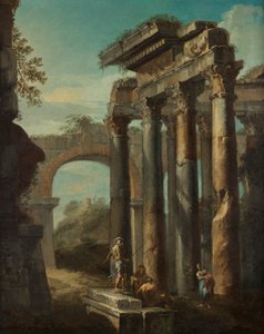 Rooman rauniot tekijältä Giovanni Paolo Pannini