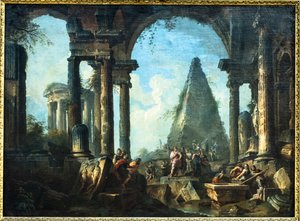  tekijältä Giovanni Paolo Pannini or Panini