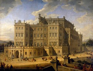 Näkymä Rivolin linnalle tekijältä Giovanni Paolo Pannini