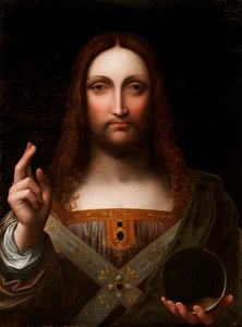Cristo Salvator Mundi (öljy puulevylle)