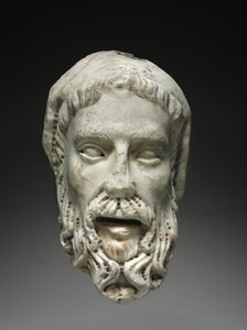Profeetan pää, n. 1300-1325 tekijältä Giovanni Pisano