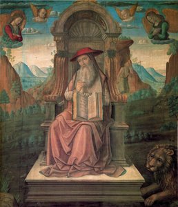 Saint Jerome Enthroned, noin 1475.