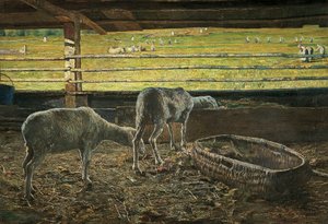 Valon kontrasti tekijältä Giovanni Segantini