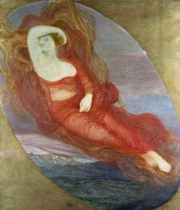 Rakkauden jumalatar tekijältä Giovanni Segantini
