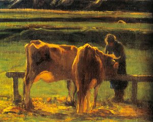Italia, Rooma, Alla Stanga tekijältä Giovanni Segantini