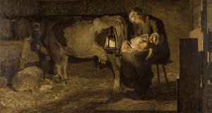 Le due madri Kaksi äitiä, 1889.